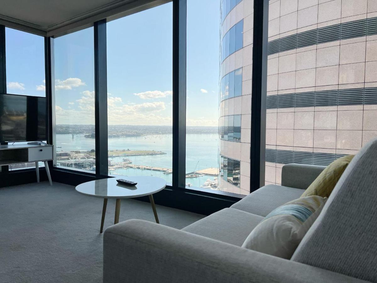 Magnificent Skytower, Sea, Habour View In Cbd Apartment Auckland Bagian luar foto